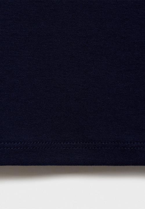 MANGO - T-Shirt Agnes - Navy