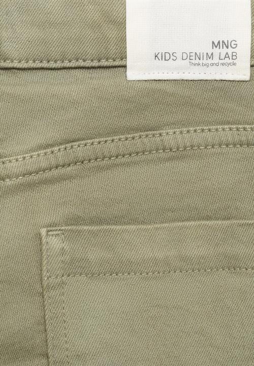 MANGO - Jeans Flarep - Beige/Khaki