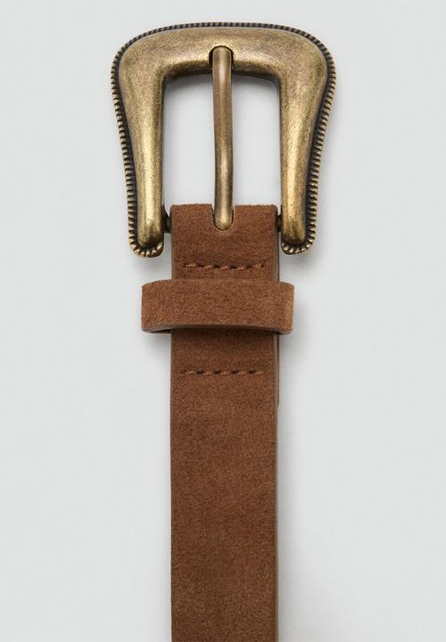 MANGO - Belt Cowboy - Medium Brown