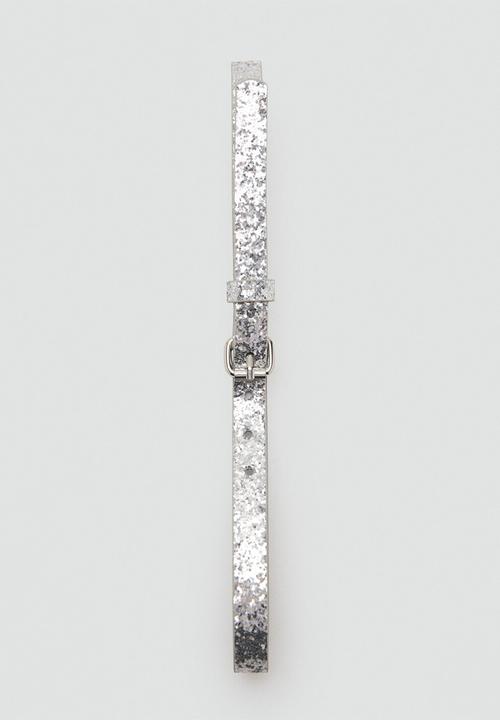 MANGO - Belt Silver - Silver