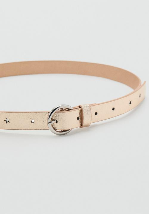 MANGO - Belt Goldb - Gold