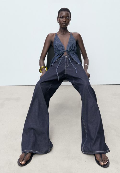 MANGO - Jeans Joy - Open Blue