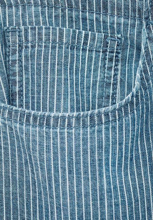 MANGO - Trousers Mery - Medium Blue