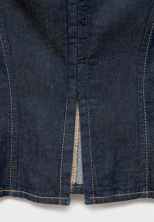 MANGO - Top Maria - Open Blue