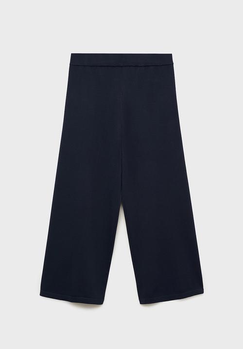 MANGO - Trousers Diana - Navy