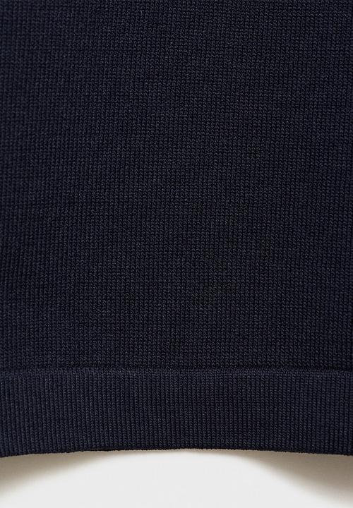 MANGO - Trousers Diana - Navy