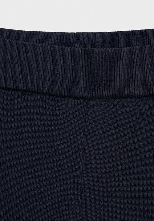 MANGO - Trousers Diana - Navy