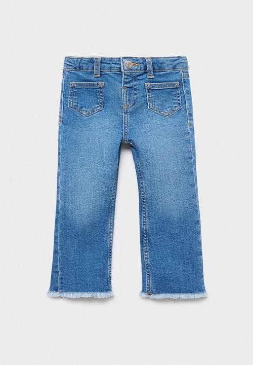 MANGO - Jeans Flareb - Open Blue