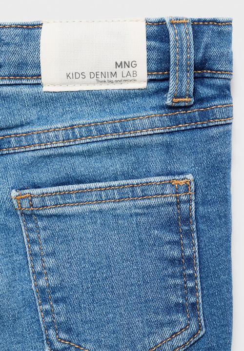 MANGO - Jeans Flareb - Open Blue