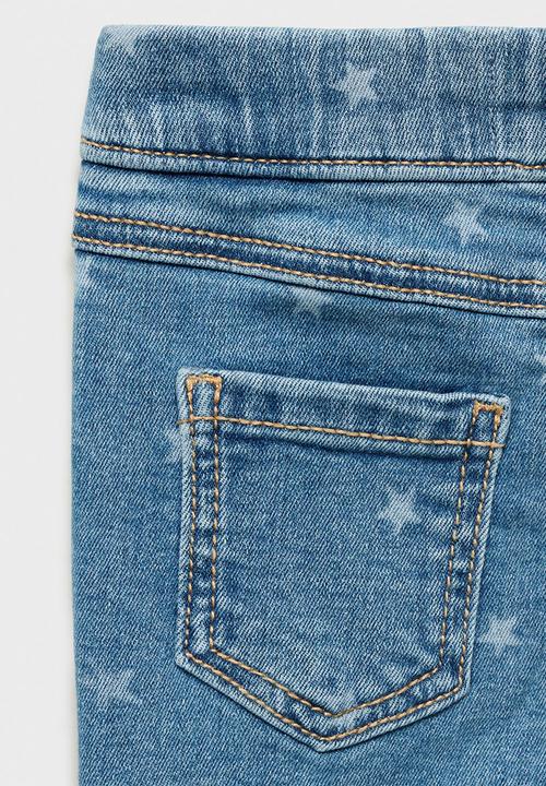 MANGO - Jeans Carmenl - Open Blue