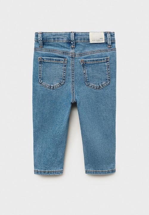 MANGO - Jeans Elena - Open Blue