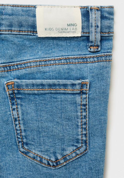 MANGO - Jeans Elena - Open Blue