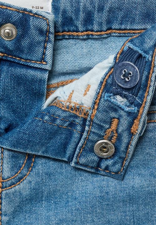 MANGO - Jeans Elena - Open Blue