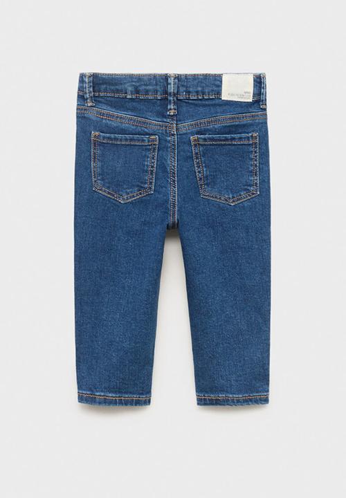 MANGO - Jeans Elena - Open Blue