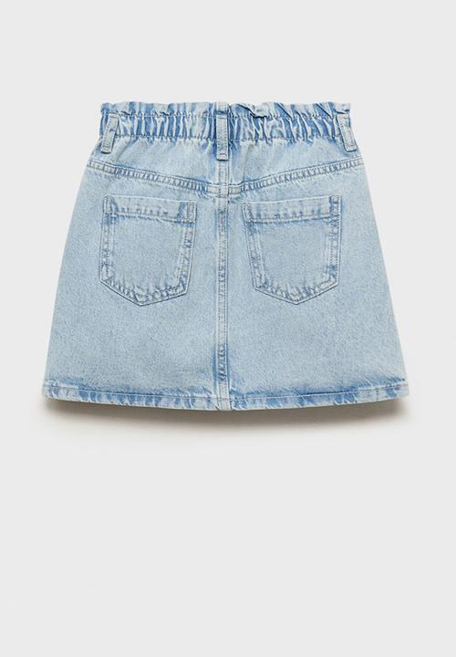 MANGO - Skirt Cindy - Open Blue