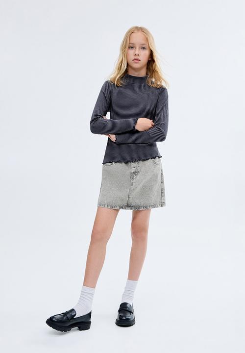 MANGO - Skirt Cindy1 - Open Grey