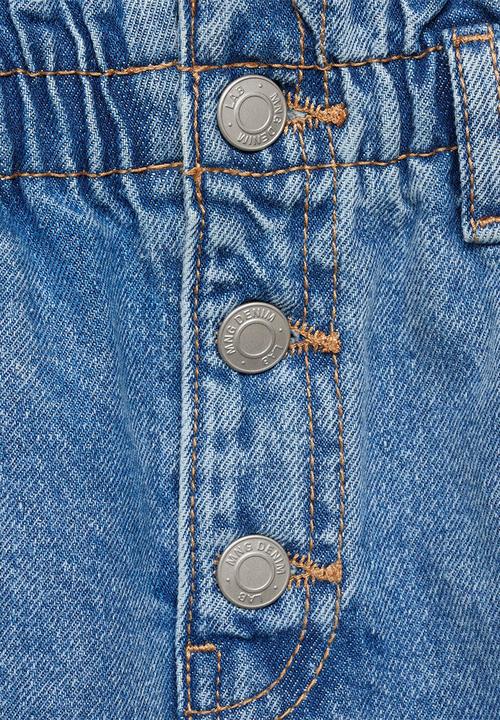 MANGO - Skirt Cindy1 - Open Blue