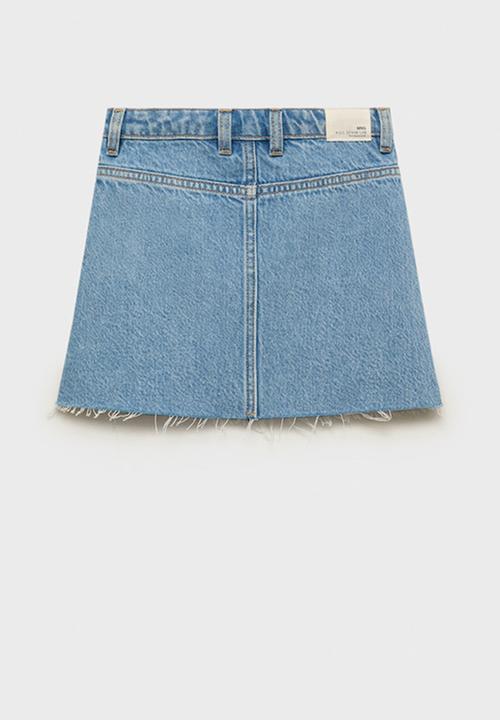 MANGO - Skirt Sue - Open Blue