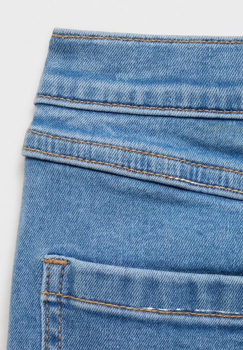 MANGO - Jeans Trumpet1 - Open Blue