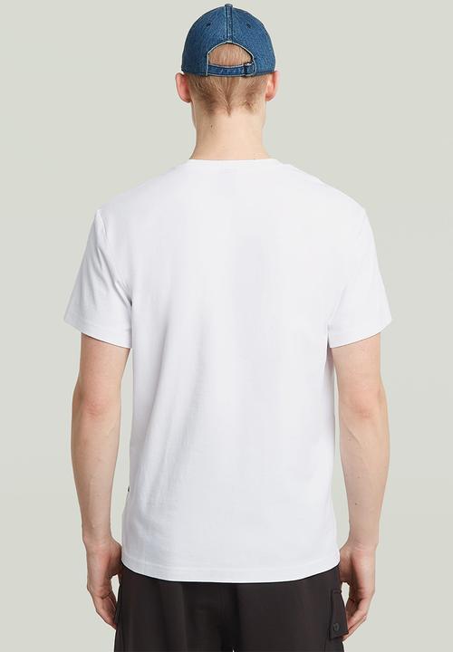 G-STAR - Felt Logo R T - White