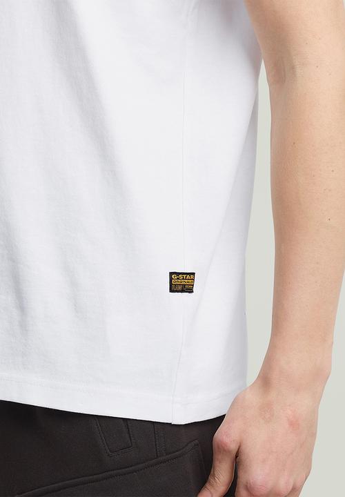 G-STAR - Felt Logo R T - White