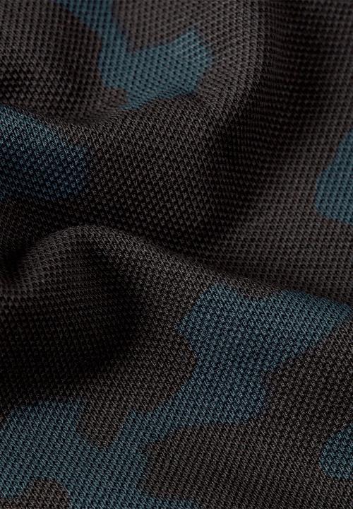 G-STAR - Dunda Slim Ao Polo Short Sleeve - India Ink Forest Camo