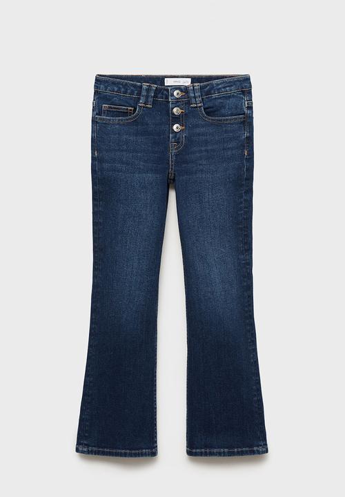 MANGO - Jeans Flarexl1 - Open Blue