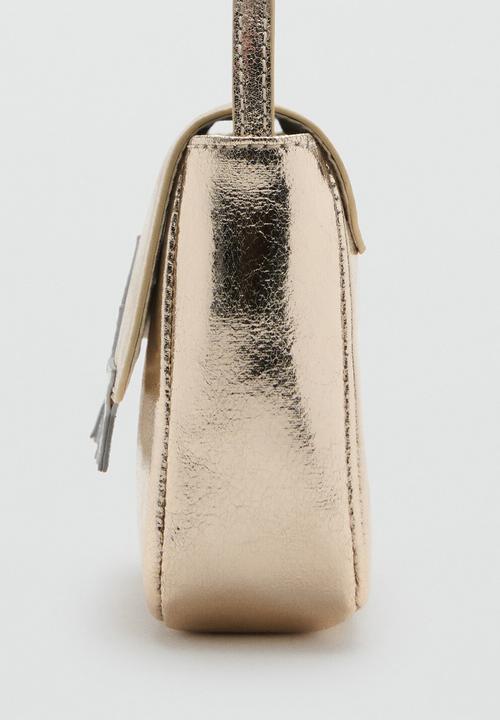 MANGO - Mini Bag Gold - Gold