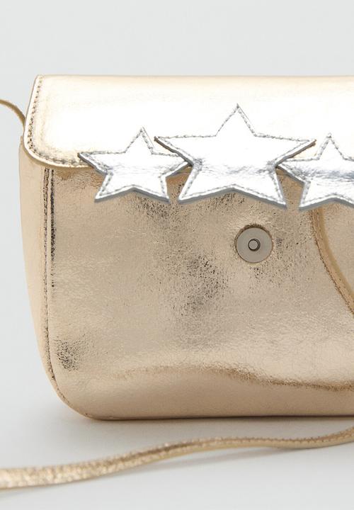 MANGO - Mini Bag Gold - Gold
