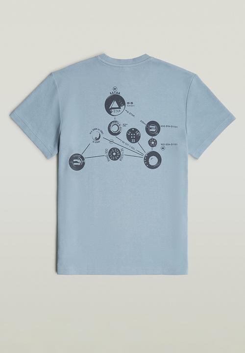 G-STAR - Trims Back Gr R T - Ash Blue