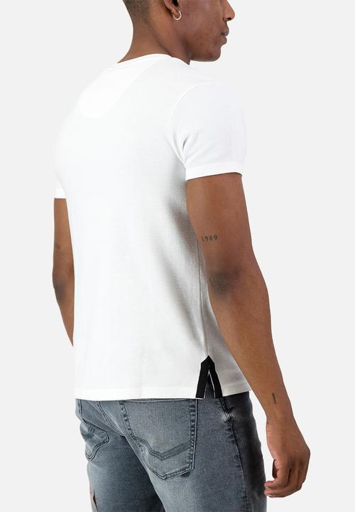 S.P.C.C - Avery Tee  Slimline Fit Fashion Tees - Optical White