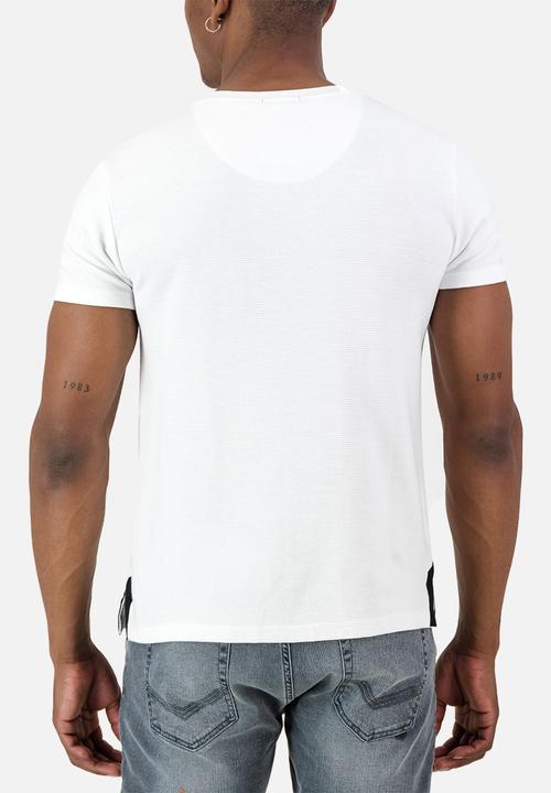 S.P.C.C - Avery Tee  Slimline Fit Fashion Tees - Optical White