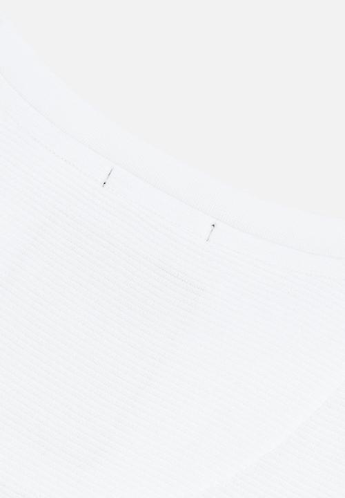 S.P.C.C - Avery Tee  Slimline Fit Fashion Tees - Optical White