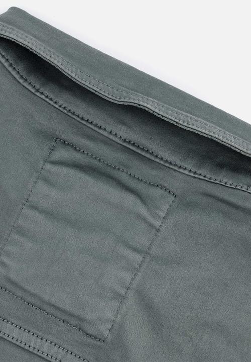 S.P.C.C - Rodan Jacket Regular Fit Denim Trucker Jacket Celeste - grey