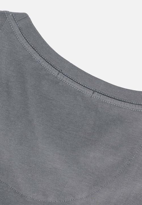 S.P.C.C - Milica Tee Regular Fit Signature Tees Celeste - grey