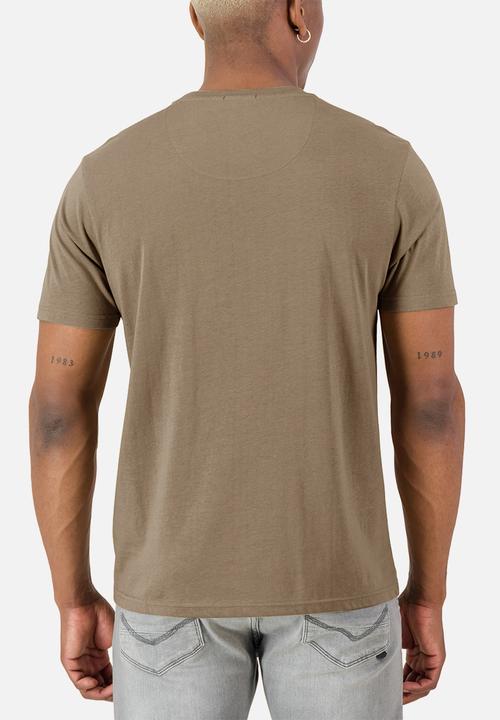 S.P.C.C - Milica Tee Regular Fit Signature Tees Nighthawk - beige