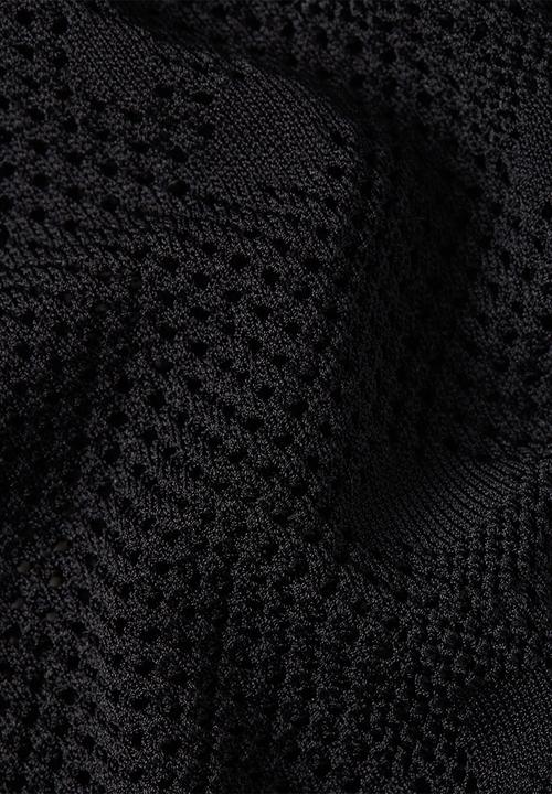 G-STAR - Pointelle Knit Wmn - Dk Black