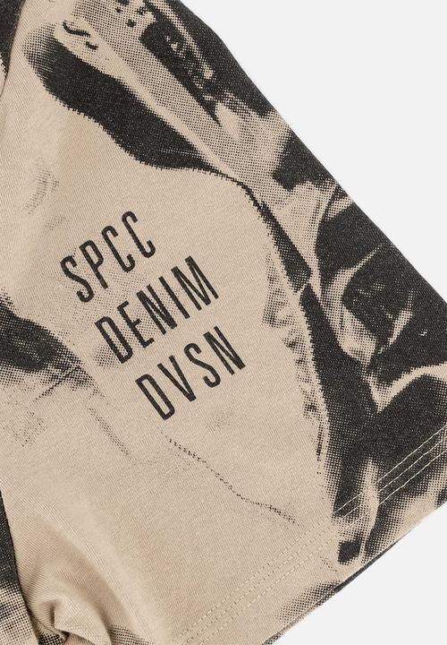S.P.C.C - Taupin Tee Regular Fit Fashion Tees Nighthawk - beige