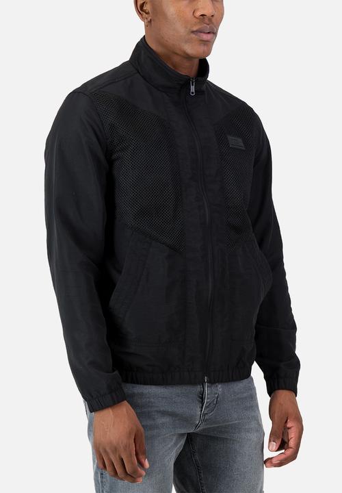 S.P.C.C - Patrol Jacket Regular Fit Unhooded Zip Through Jacket - Black