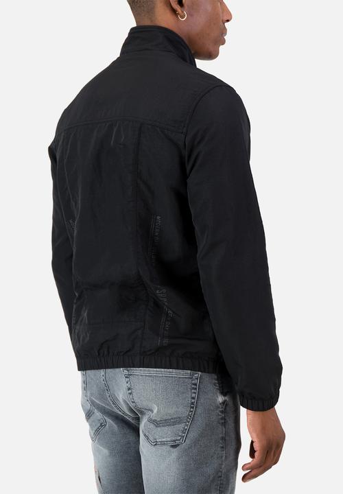 S.P.C.C - Patrol Jacket Regular Fit Unhooded Zip Through Jacket - Black