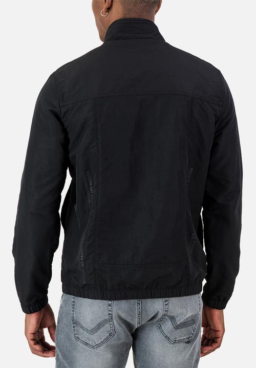 S.P.C.C - Patrol Jacket Regular Fit Unhooded Zip Through Jacket - Black