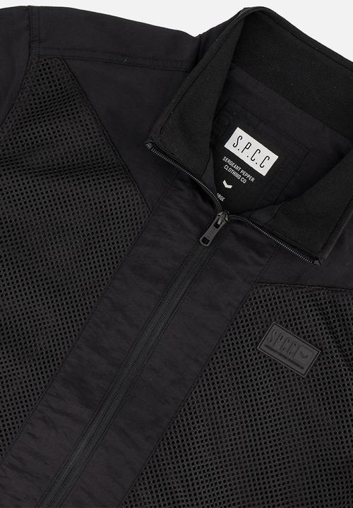 S.P.C.C - Patrol Jacket Regular Fit Unhooded Zip Through Jacket - Black