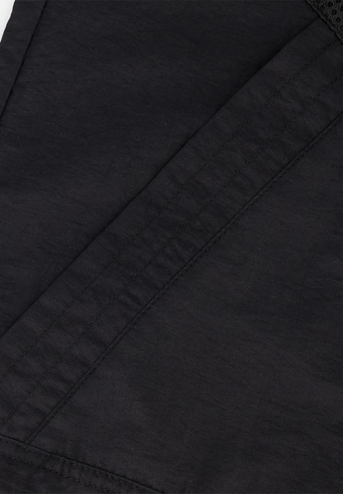 S.P.C.C - Patrol Jacket Regular Fit Unhooded Zip Through Jacket - Black