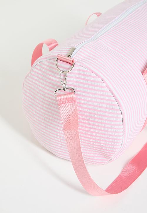Pop Candy - Duffel bag - light pink stripes