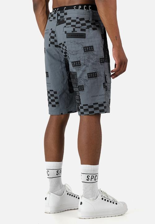 S.P.C.C - Libertine Utility Short  - Regular Fit Utility Shorts Fixed Celeste