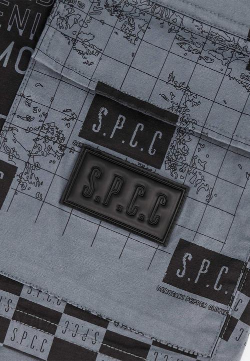 S.P.C.C - Libertine Utility Short  - Regular Fit Utility Shorts Fixed Celeste