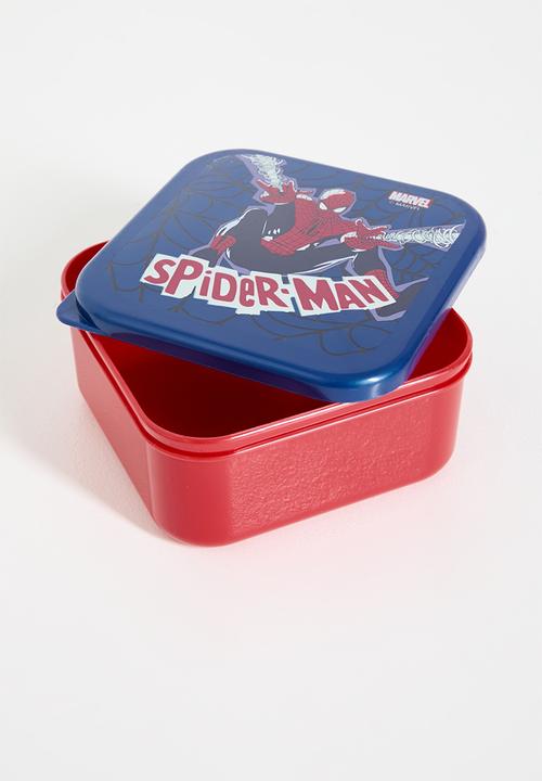 Disney - Spiderman snack box 3piece - Multi