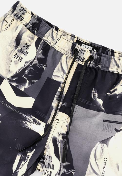 S.P.C.C - Bonello Beach Short Regular Fit Beach Shorts - Buttermilk