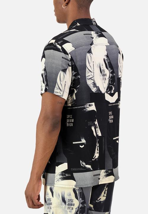 S.P.C.C - Bonello Shirt Signature Short Sleeve Woven Shirt - Buttermilk