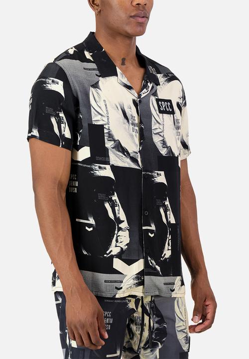 S.P.C.C - Bonello Shirt Signature Short Sleeve Woven Shirt - Buttermilk